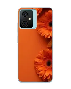 Чохол для Blackview Oscal C70 з картинкою «Помаранчеві гербери»