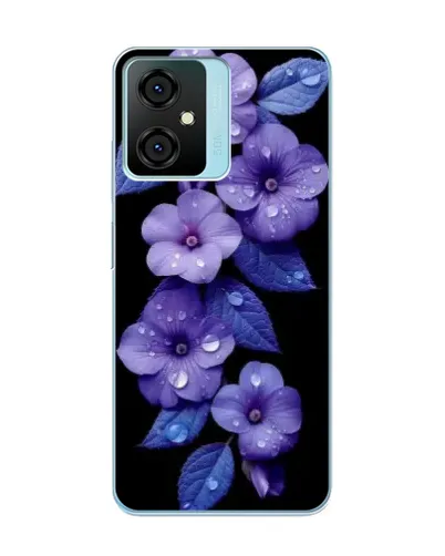 Чохол для Blackview Oscal C70 з картинкою «Фіолетові квіти з росою» Чохол для Blackview Oscal C70 з картинкою «Фіолетові квіти з росою»