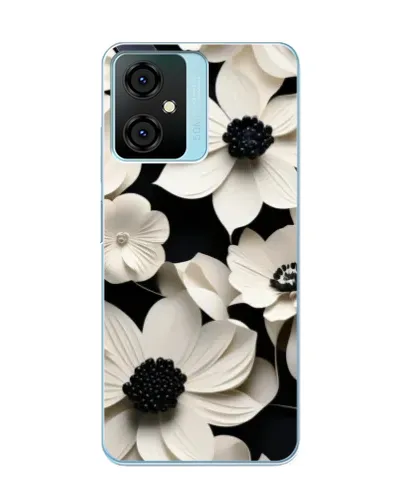 Чохол для Blackview Oscal C70 з картинкою «Об'ємні білі квіти» Чохол для Blackview Oscal C70 з картинкою «Об'ємні білі квіти»