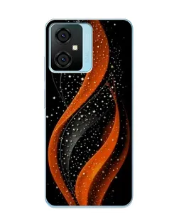 Чехол для Blackview Oscal C70 с картинкой «Огненная звездная волна»
