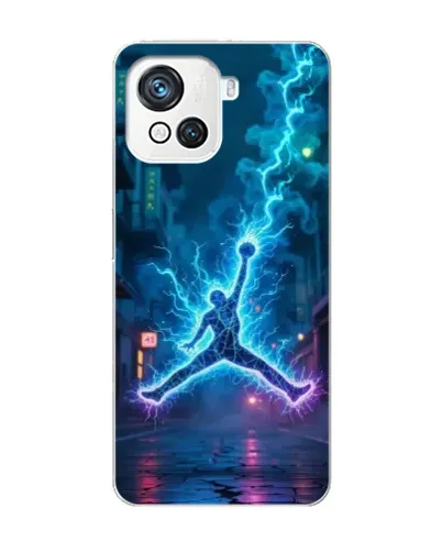 Чехол для Blackview Oscal C80 с картинкой «Jordan Gold Jumpman»