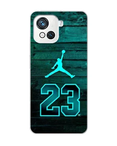 Чехол для Blackview Oscal C80 с картинкой «Jordan Cyan 23»
