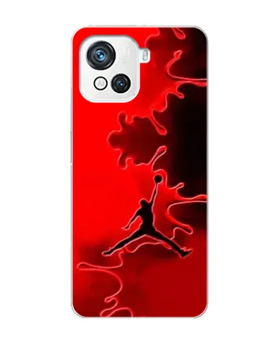 Чехол для Blackview Oscal C80 с картинкой «Jordan Red Smoke»