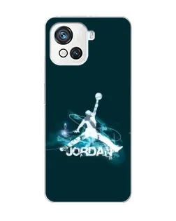 Чехол для Blackview Oscal C80 с картинкой «Jordan Blue Fire»