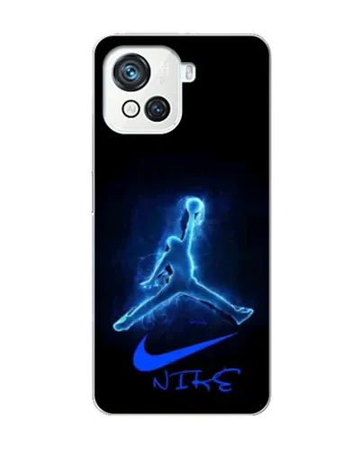 Чехол для Blackview Oscal C80 с картинкой «Jordan Neon Blue»