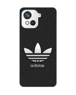 Чехол для Blackview Oscal C80 с картинкой «Adidas Карбоновая текстура»