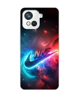 Чохол для Blackview Oscal C80 з картинкою «Вогняний логотип Nike»