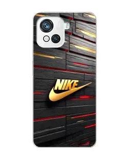 Чохол для Blackview Oscal C80 з картинкою «Золотий Nike на металі»