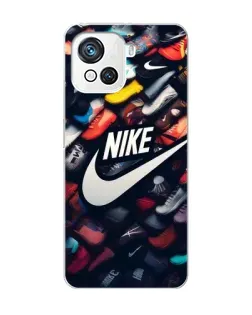 Чохол для Blackview Oscal C80 з картинкою «Колекція кросівок Nike»