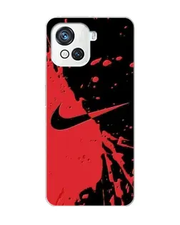 Чехол для Blackview Oscal C80 с картинкой «Красные брызги Nike» Чехол для Blackview Oscal C80 с картинкой «Красные брызги Nike»