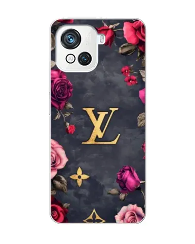Чехол для Blackview Oscal C80 с картинкой «Цветочный Louis Vuitton»