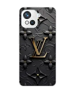 Чехол для Blackview Oscal C80 с картинкой «Кожаная текстура LV»