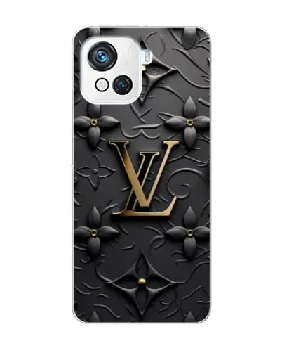 Чехол для Blackview Oscal C80 с картинкой «Кожаная текстура LV»