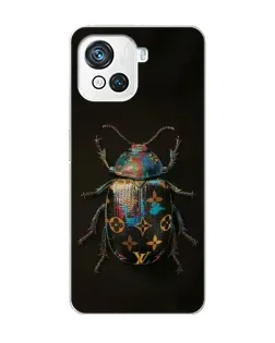 Чехол для Blackview Oscal C80 с картинкой «LV — мраморный принт»