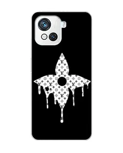 Чехол для Blackview Oscal C80 с картинкой «Цветочная монограмма»