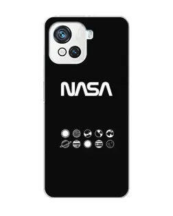 Чохол для Blackview Oscal C80 з картинкою «NASA — технічний принт»