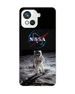 Чохол для Blackview Oscal C80 з картинкою «Астронавт на Місяці»