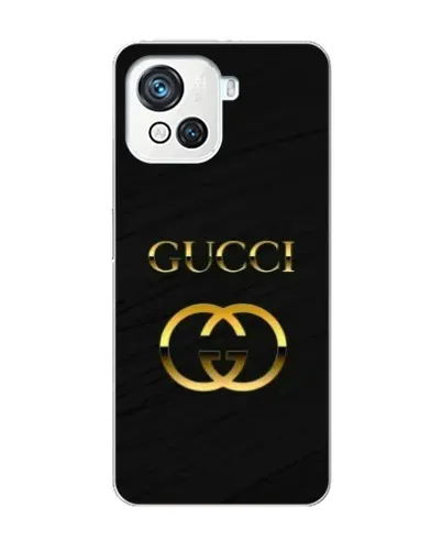 Чехол для Blackview Oscal C80 с картинкой «Золотой логотип Gucci»