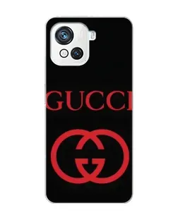 Чехол для Blackview Oscal C80 с картинкой «Gucci — красный логотип»