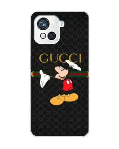 Чехол для Blackview Oscal C80 с картинкой «Микки Маус Gucci»
