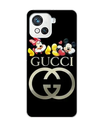 Чехол для Blackview Oscal C80 с картинкой «Gucci — герои Disney»