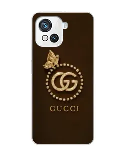 Чехол для Blackview Oscal C80 с картинкой «Gucci — золотая бабочка»