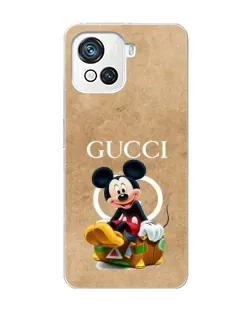 Чехол для Blackview Oscal C80 с картинкой «Микки Маус Gucci — крафт»