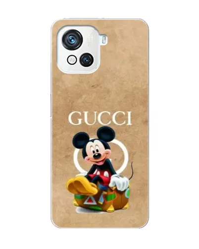 Чехол для Blackview Oscal C80 с картинкой «Микки Маус Gucci — крафт»