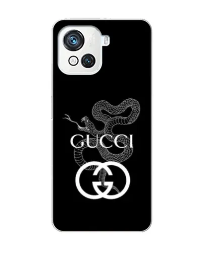 Чехол для Blackview Oscal C80 с картинкой «Gucci — серебряная змея»