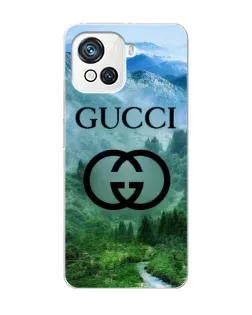 Чехол для Blackview Oscal C80 с картинкой «Gucci — горный пейзаж»