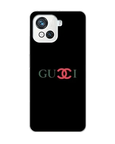 Чехол для Blackview Oscal C80 с картинкой «Gucci — красный градиент»