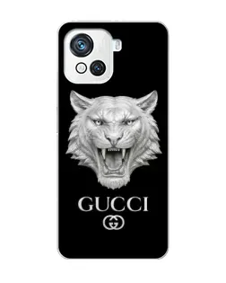 Чехол для Blackview Oscal C80 с картинкой «Gucci — серебряный лев»