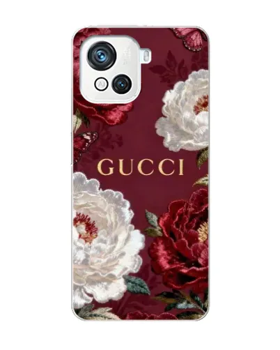 Чехол для Blackview Oscal C80 с картинкой «Gucci — бордовые розы» Чехол для Blackview Oscal C80 с картинкой «Gucci — бордовые розы»