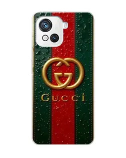 Чехол для Blackview Oscal C80 с картинкой «Gucci — фирменная полоса и золото»