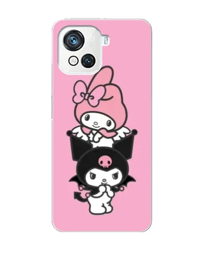 Чехол для Blackview Oscal C80 с картинкой «My Melody и Kuromi»