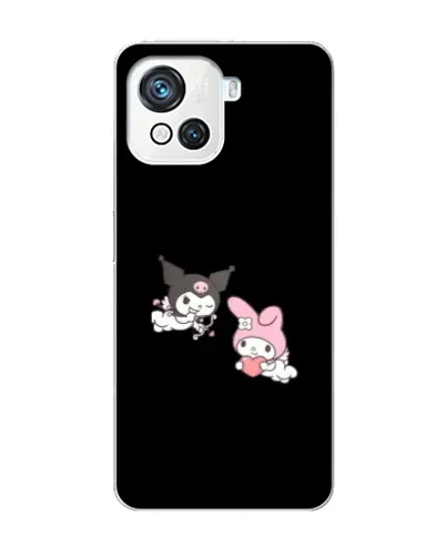 Чехол для Blackview Oscal C80 с картинкой «My Melody и Kuromi»