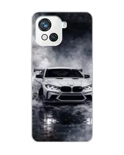 Чехол для Blackview Oscal C80 с картинкой «BMW сквозь туман»