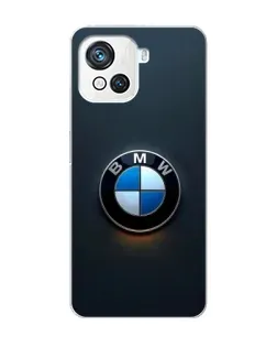 Чехол для Blackview Oscal C80 с картинкой «Логотип BMW — минимализм»