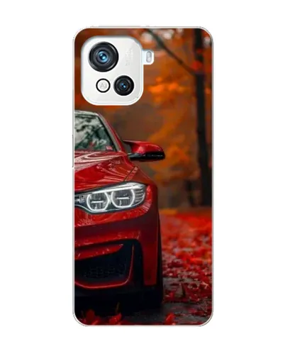 Чехол для Blackview Oscal C80 с картинкой «Осенняя BMW M4»