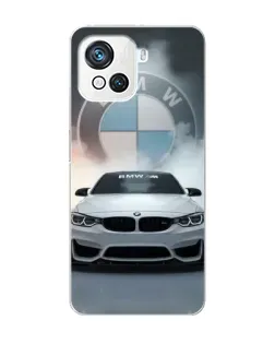 Чохол для Blackview Oscal C80 з картинкою «BMW в білому диму»