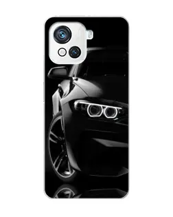 Чохол для Blackview Oscal C80 з картинкою «Чорна BMW — профіль»