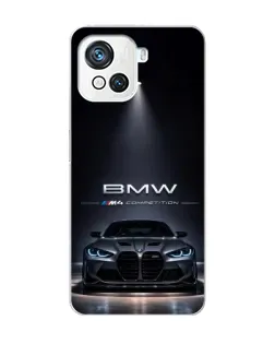 Чохол для Blackview Oscal C80 з картинкою «BMW крізь нічне місто»