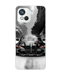 Чохол для Blackview Oscal C80 з картинкою «BMW — акварельний дрифт»