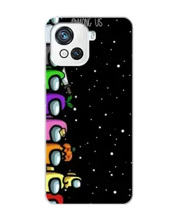 Чехол для Blackview Oscal C80 с картинкой «Команда Among Us»