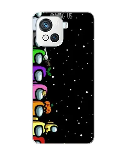 Чехол для Blackview Oscal C80 с картинкой «Команда Among Us»