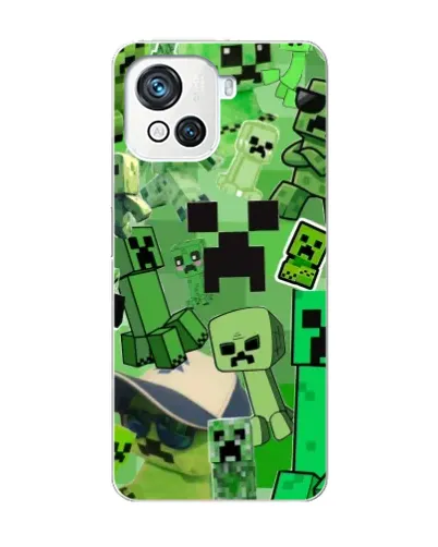 Чехол для Blackview Oscal C80 с картинкой «Криперы Minecraft» Чехол для Blackview Oscal C80 с картинкой «Криперы Minecraft»