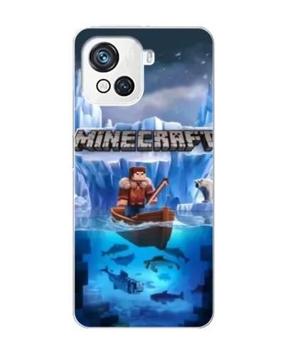 Чехол для Blackview Oscal C80 с картинкой «Minecraft ледяной мир» Чехол для Blackview Oscal C80 с картинкой «Minecraft ледяной мир»