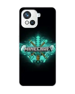 Чехол для Blackview Oscal C80 с картинкой «Minecraft Diamond лого»