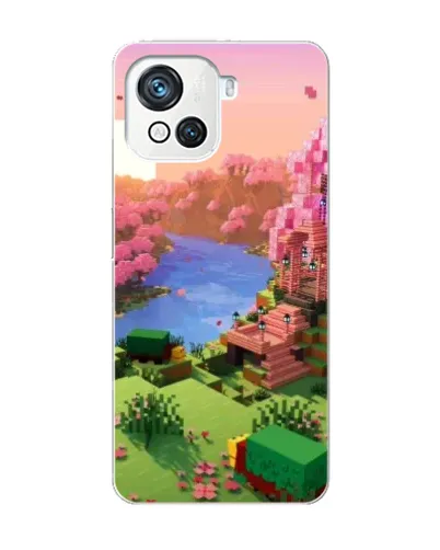 Чехол для Blackview Oscal C80 с картинкой «Розовое дерево Minecraft» Чехол для Blackview Oscal C80 с картинкой «Розовое дерево Minecraft»