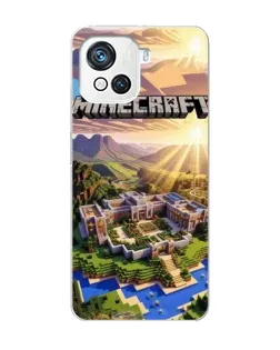Чехол для Blackview Oscal C80 с картинкой «Minecraft панорама»